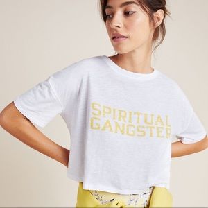 Anthropologie Spiritual Gangster Cropped Tee